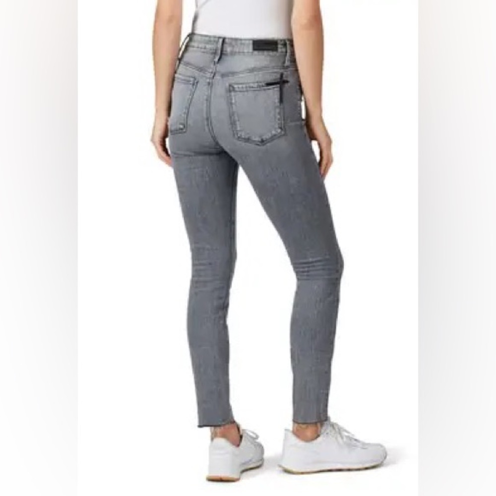 RtA Madrid Grey Skinny Distressed Jeans